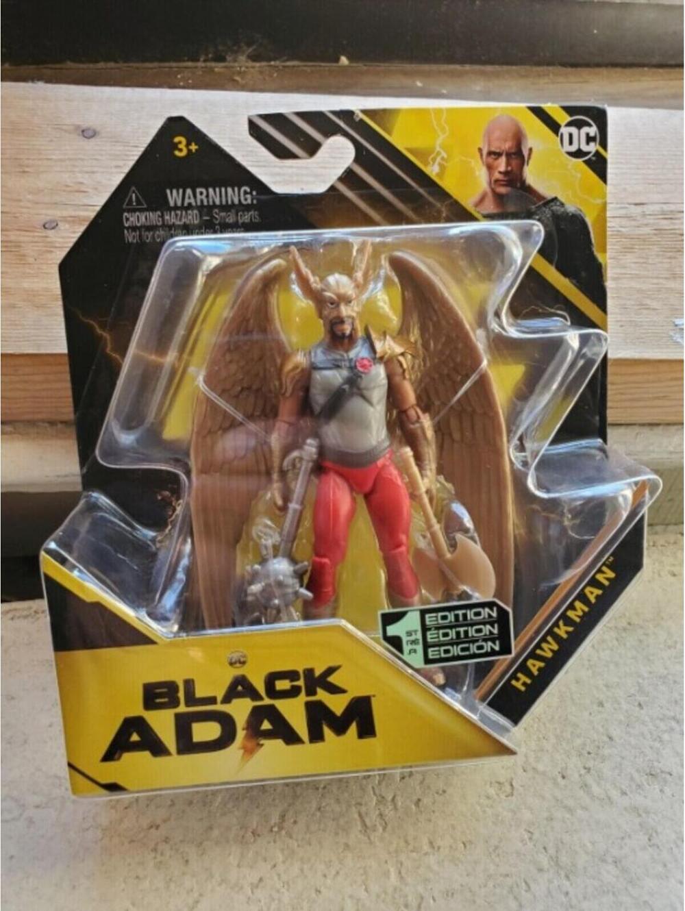 DC Comics Hawkman 4-inch Action Figure Black Adam Movie Collectible Kids 7789884